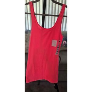 Old Navy Neon Coral Tami Tank Top | Size M | NWT